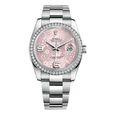 rolex datejust 36mm fondo rosa diamanti|rolex datejust oyster gold.